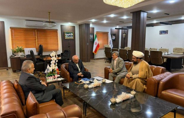 دیدار راهبردی مدیران ارشد بهپاک با دکتر یونسی استاندار مازندران در راستای تقویت زیرساخت‌های تولیدی و تأمین امنیت غذایی