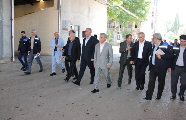 بازدید مدیران ارشد گروه توسعه صنایع بهشهر از شرکت صنعتی بهپاک