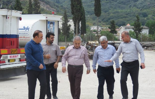 بازدید میدانی قائم مقام مدیرعامل شرکت صنعتی بهپاک از عملیات اجرایی و توسعه زیرساختهای لجستیکی مجموعه