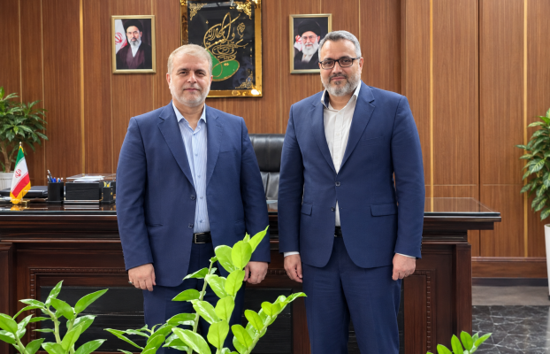 دیدار دکتر مقداد محمودی مدیرعامل شرکت صنعتی بهپاک با جناب آقای دکتر عباس پوریانی رئیس کل دادگستری استان مازندران