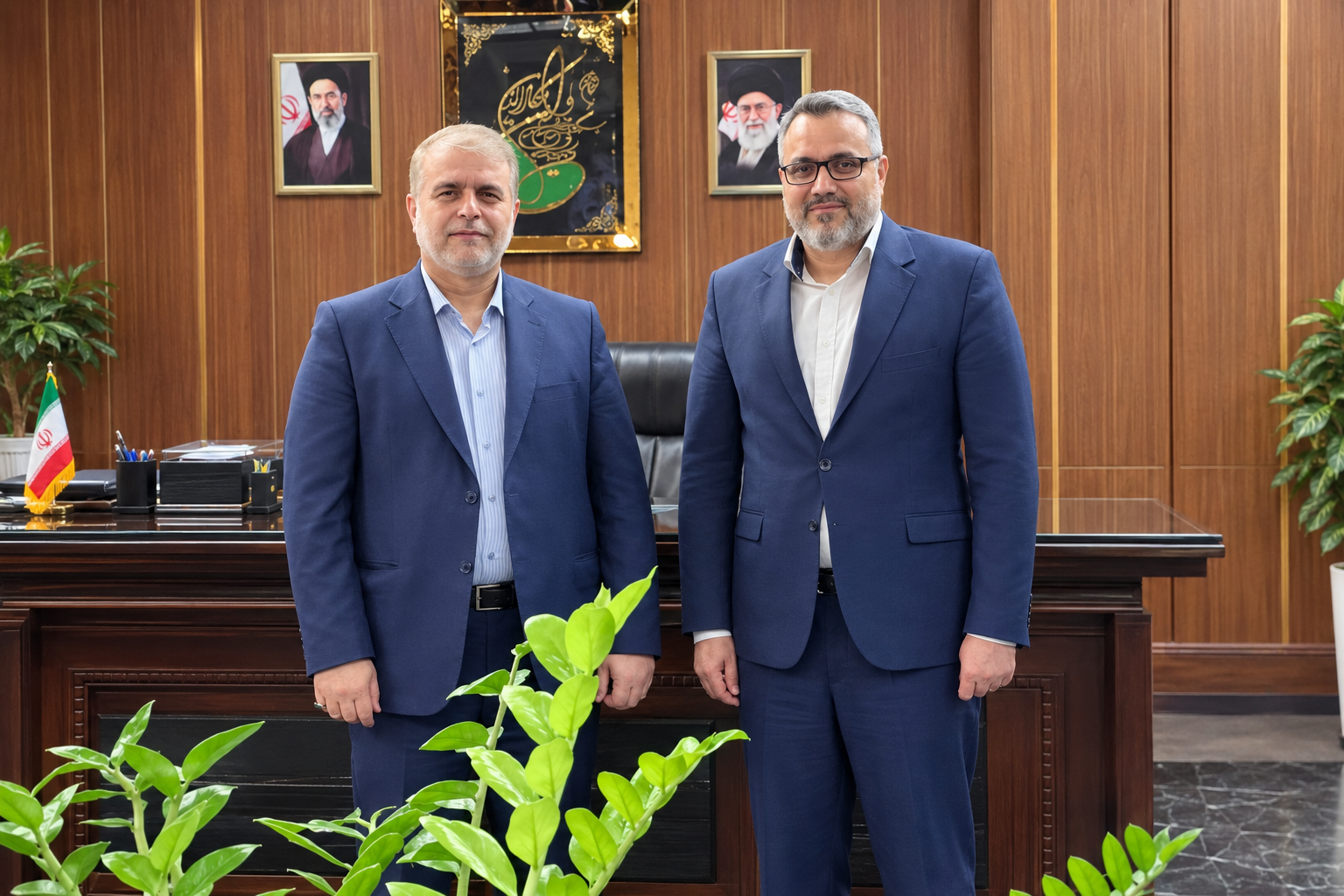 دیدار دکتر مقداد محمودی مدیرعامل شرکت صنعتی بهپاک با جناب آقای دکتر عباس پوریانی رئیس کل دادگستری استان مازندران